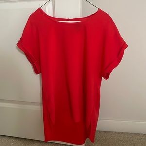 Red GAP Blouse-Size Medium-Good Condition-Breathable